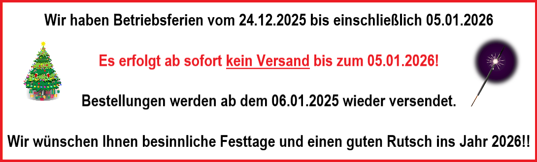Betriebsferien 2025