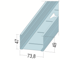 C-Wandprofil CW 75-06 260 cm