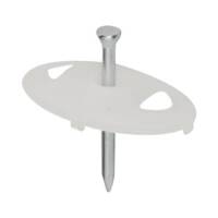 Nagelscheibe oval mit Nagel Ø 3,0x 60 mm