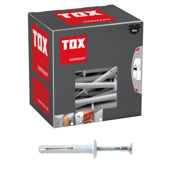 TOX Metallständer-Befestigung Attack Metal 6x55 mm