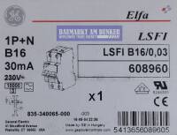 FI/LS-Schalter, 16A/B-0,03A, 2-polig,