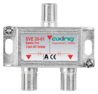 2-fach SAT Verteiler für F-Stecker