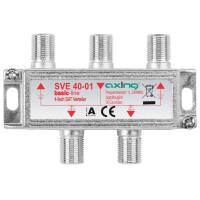 4-fach SAT Verteiler für F-Stecker