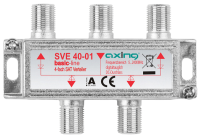 4-fach SAT Verteiler für F-Stecker