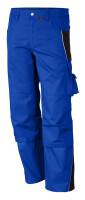 Bundhose PRO blau/schwarz Gr.26,65%Poly. 35%BW. 245g/m²