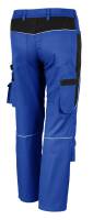Bundhose PRO blau/schwarz Gr.26,65%Poly. 35%BW. 245g/m²
