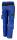 Bundhose PRO blau/schwarz Gr.26,65%Poly. 35%BW. 245g/m²