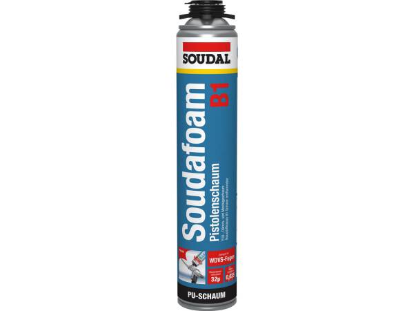 Soudal Soudafoam Gun B1 (Profi-Pistolenschaum) Blau Dose (Deutschland) 750 ml