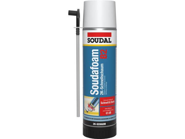 Soudal Soudafoam 2K B2 (Profi-Adapterschaum) Grün Dose B2 400 ml