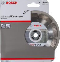 Bosch Diamanttrennscheibe Standard for Concrete 115x22,23...