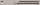 Aluminium Teleskopstange schwarz ausziehbar 106 - 187 cm