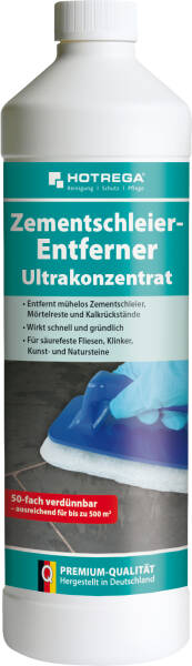 Zementschleier-Entferner Ultrakonzentrat 1 Liter Flasche (Konzentrat)