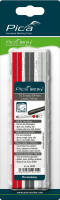 Pica BIG DRY Marker Ersatzminen Graphit Weiß Rot...