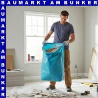 Müllsäcke LDPE 120 L Abfallsack blau 25 St