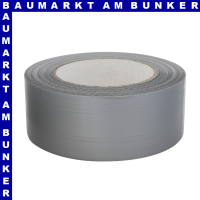 Reparaturband 48mmx50m silber Gewebe-Allzweckband