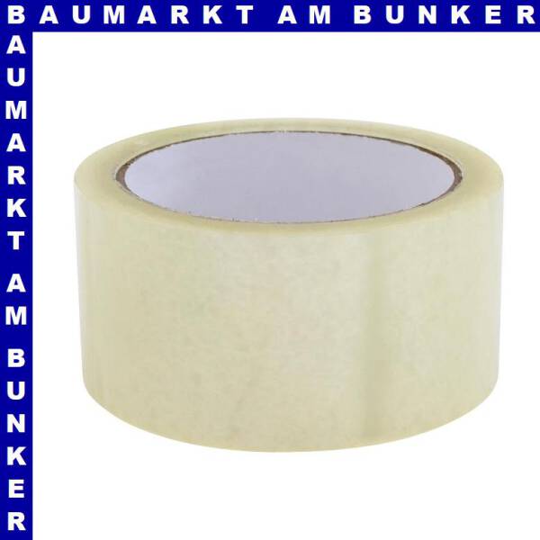 Packband PP 48 mm x 66 m transparent