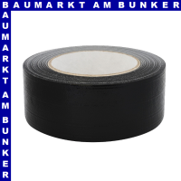 Profi-Allzweckband 48 mm x 50 m schwarz