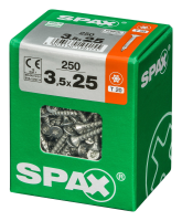 SPAX TRX Senkkopf WIROX 3,5x25 L 250 St