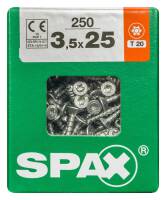 SPAX TRX Senkkopf WIROX 3,5x25 L 250 St