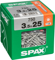SPAX TRX Senkkopf WIROX 3,5x25 XXL 750 St.
