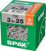 SPAX TRX Senkkopf WIROX 3,5x25 XXL 750 St