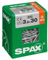 SPAX TRX Senkkopf WIROX 3,5x30 L 200 St