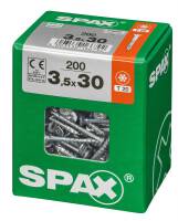 SPAX TRX Senkkopf WIROX 3,5x30 L 200 St