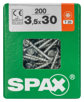 SPAX TRX Senkkopf WIROX 3,5x30 L 200 St.