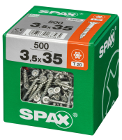 SPAX TRX Senkkopf WIROX 3,5x35 XXL 500 St.