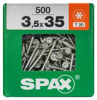 SPAX TRX Senkkopf WIROX 3,5x35 XXL 500 St.