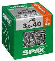 SPAX TRX Senkkopf WIROX 3,5x40 XXL 500 St.