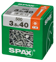 SPAX TRX Senkkopf WIROX 3,5x40 XXL 500 St.