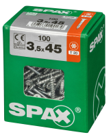 SPAX TRX Senkkopf WIROX 3,5x45 L 100 St.