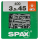 SPAX TRX Senkkopf WIROX 3,5x45 XXL 400 St.