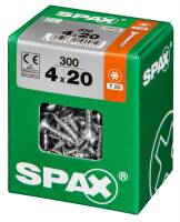 SPAX TRX Senkkopf WIROX 4x20 L 300 St