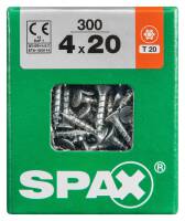 SPAX TRX Senkkopf WIROX 4x20 L 300 St