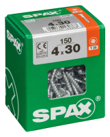 SPAX TRX Senkkopf WIROX 4x30 L 150 St.