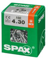 SPAX TRX Senkkopf WIROX 4x30 L 150 St