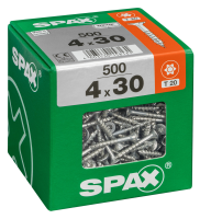 SPAX TRX Senkkopf WIROX 4x30 XXL 500 St.