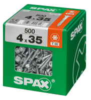 SPAX TRX Senkkopf WIROX 4x35 XXL 500 St
