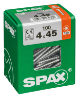 SPAX TRX Senkkopf WIROX 4x45 L 100 St.