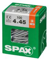 SPAX TRX Senkkopf WIROX 4x45 L 100 St.