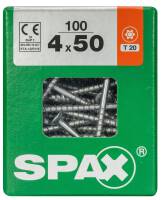 SPAX TRX Senkkopf WIROX 4x50 L 100 St.