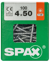SPAX TRX Senkkopf WIROX 4x50 L 100 St.