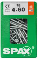 SPAX TRX Senkkopf WIROX 4x60 L 75 St.