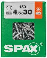 SPAX TRX Senkkopf WIROX 4,5x30 L 150 St.
