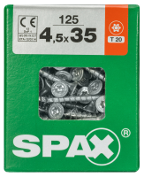 SPAX TRX Senkkopf WIROX 4,5x35 L 125 St.