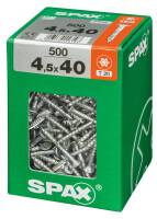 SPAX TRX Senkkopf WIROX 4,5x40 XXL 500 St.