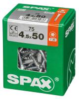 SPAX TRX Senkkopf WIROX 4,5x50 L 75 St