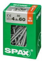 SPAX TRX Senkkopf WIROX 4,5x60 L 50 St.